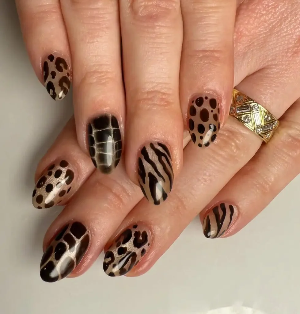 Mismatched Animal Prints