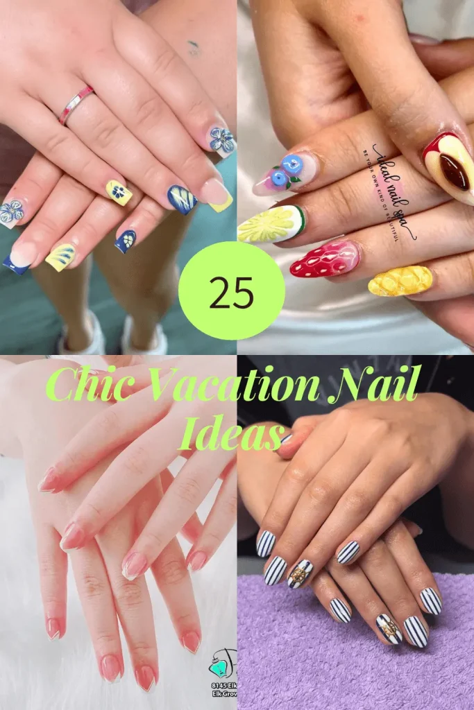 25 Chic Vacation Nail Ideas