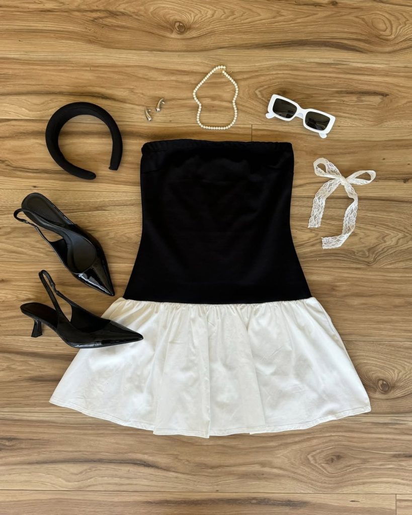 Bodycon Dress and Pointed-Toe Heels