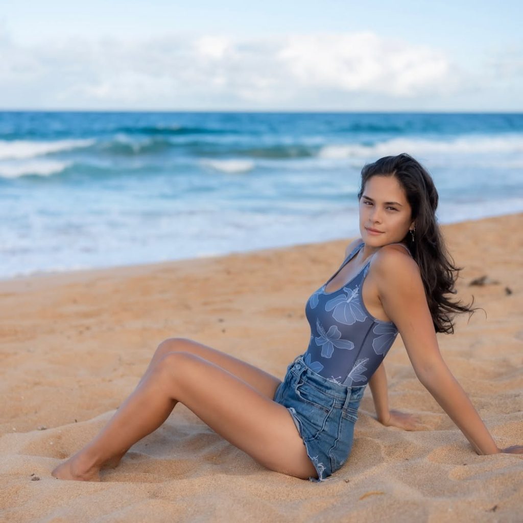 Bodysuit and High-Waisted Shorts
