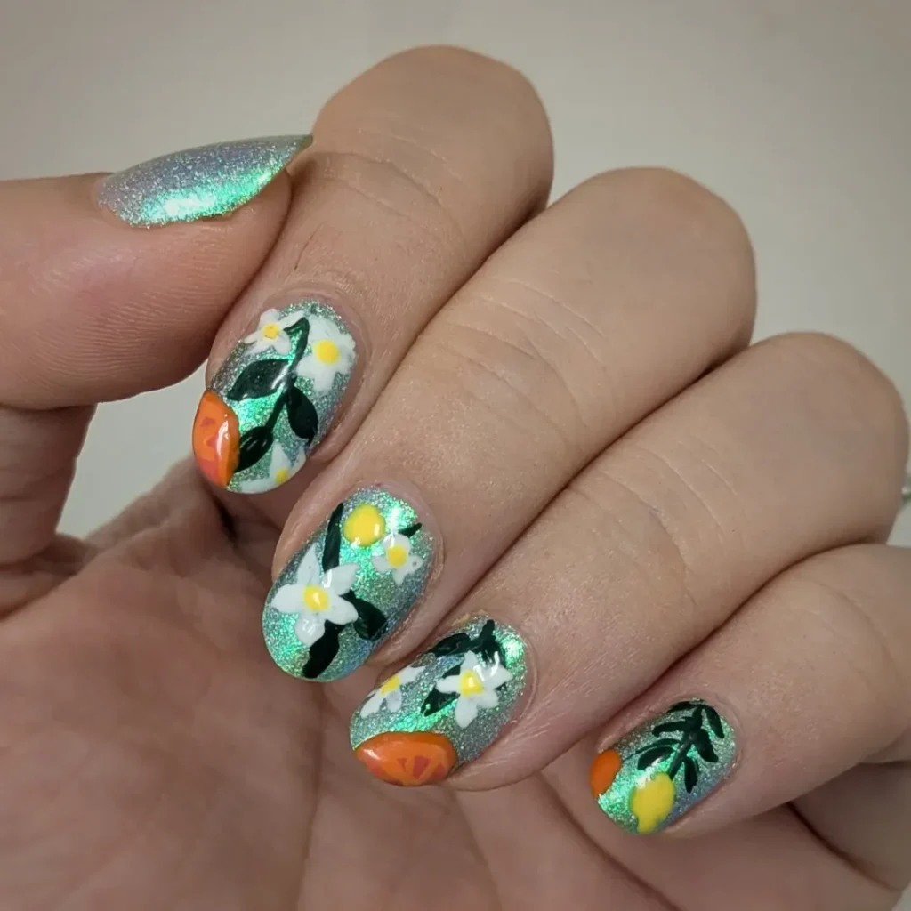 Citrus Nail Art