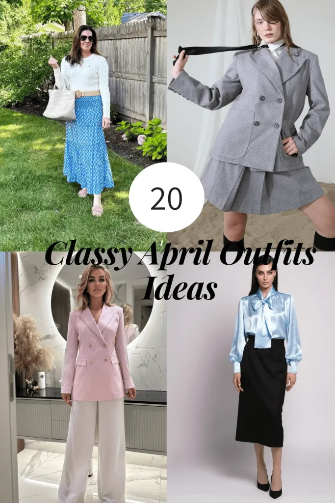 Classy April Outfits