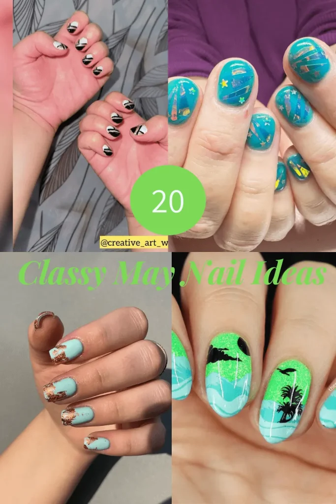 Classy May Nail Ideas