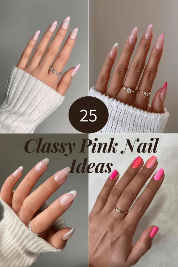 Classy Pink Nail Ideas