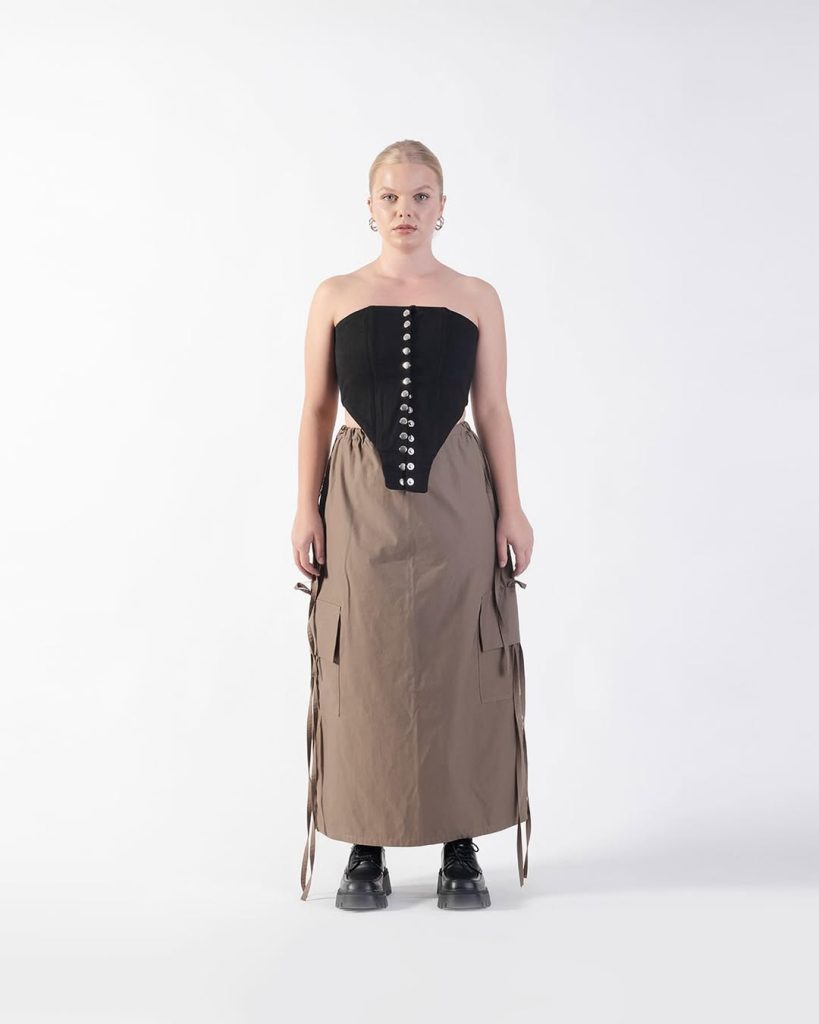 Fitted Tank + Parachute Skirt