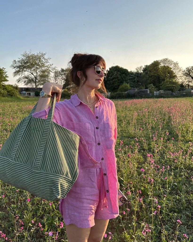 Linen Shirt and Cargo Shorts