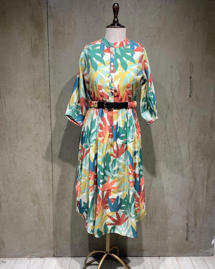 One-Piece Dress + Belted Waist