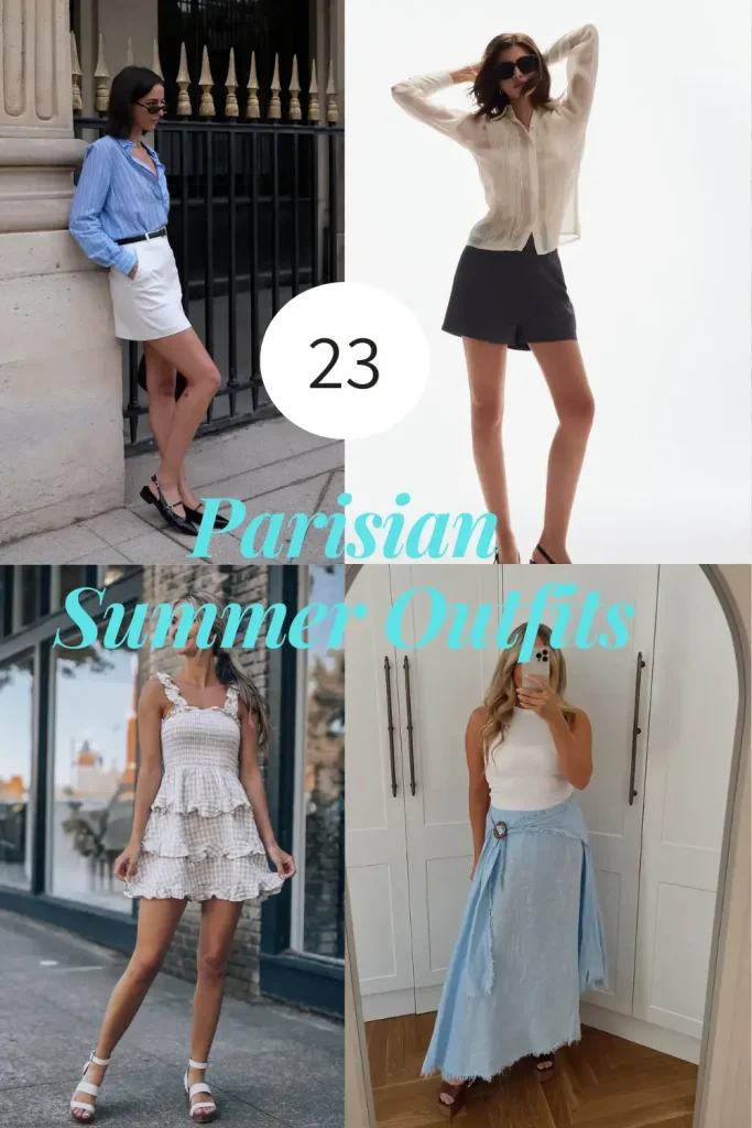Parisian Summer Outfits