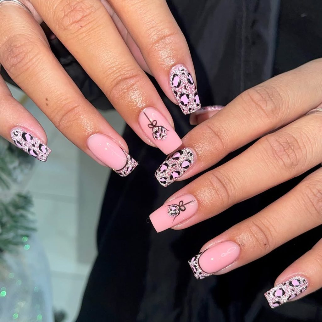 Pink Leopard Print