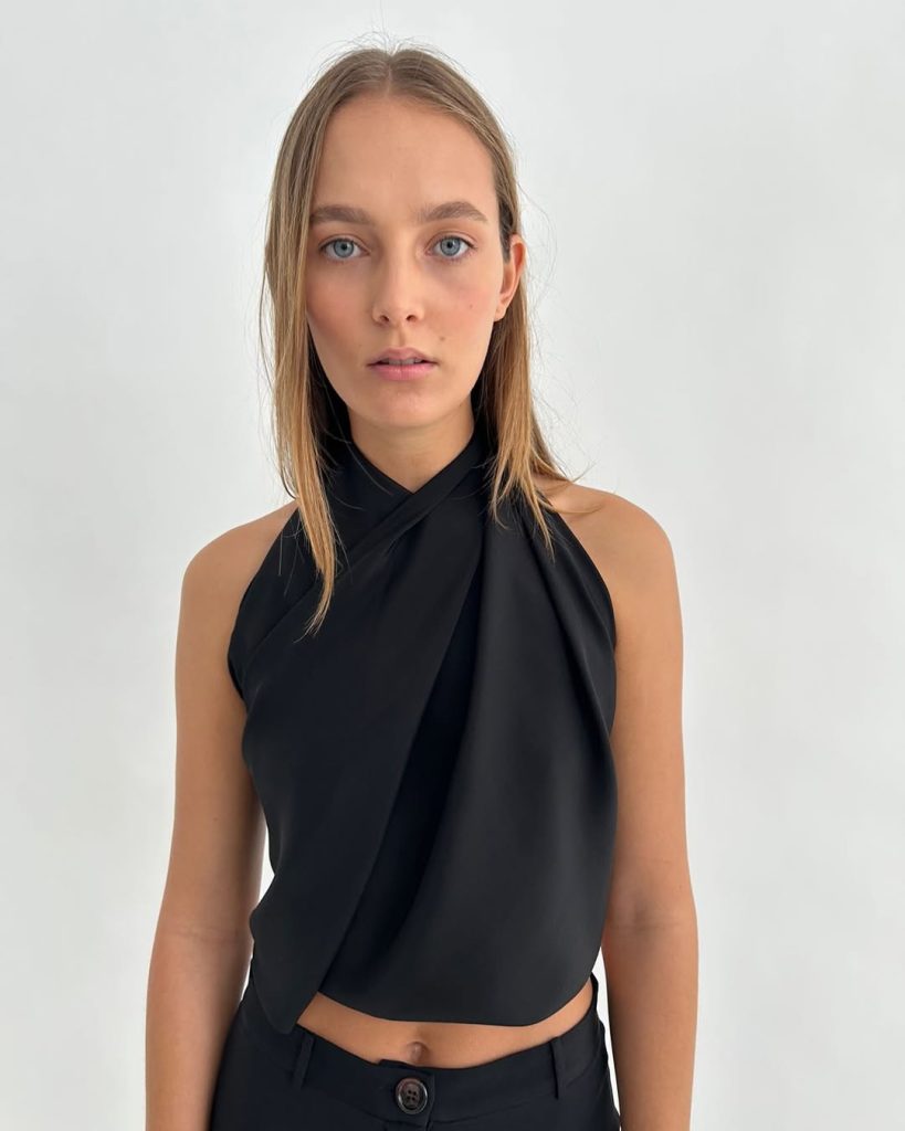 Breton Stripe Tee + A-Line Midi Skirt