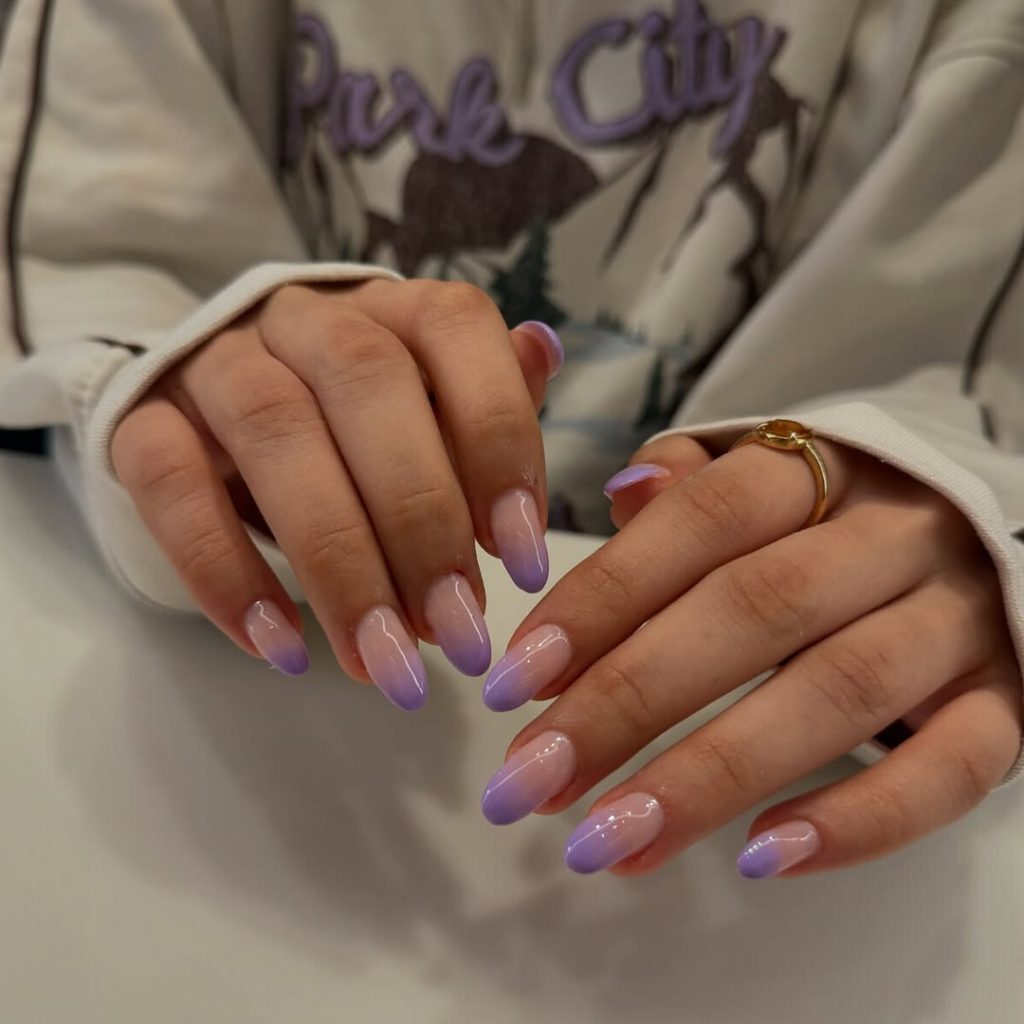 Soft Lavender Ombre