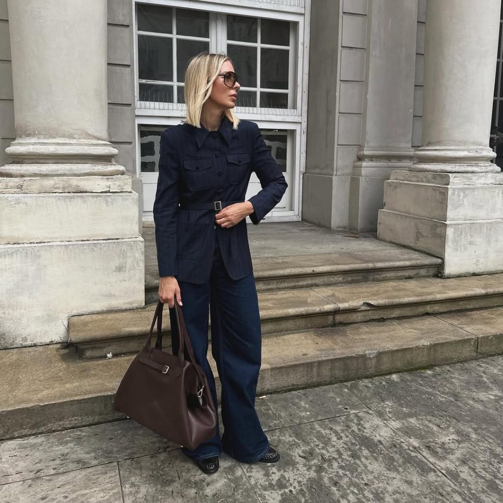 Tailored Blazer with Skinny Jeans