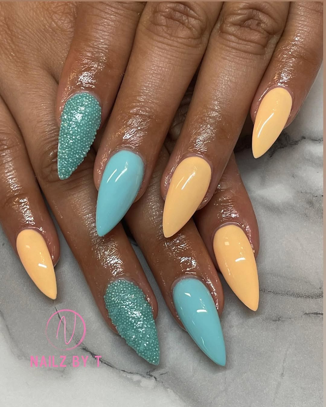 Turquoise Sea Nails
