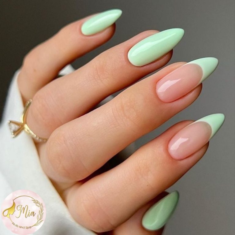 Mint Green Tips