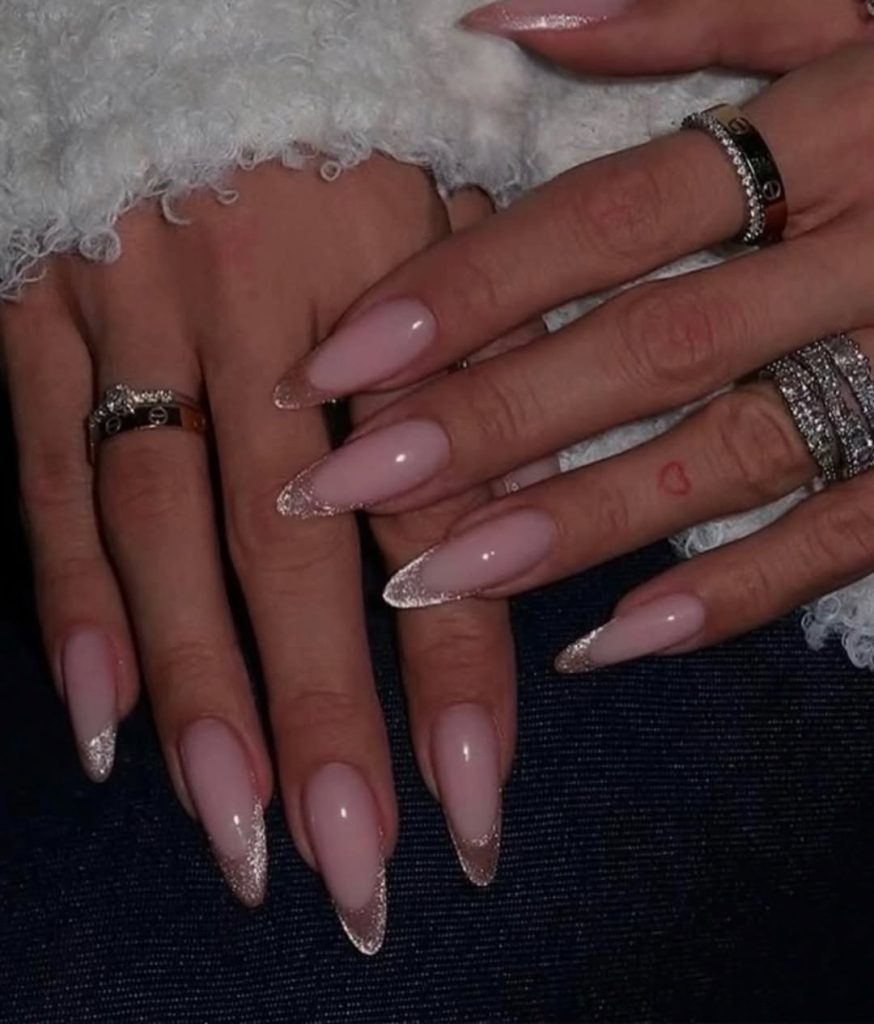 Velvet French Tips